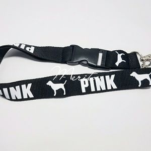 PINK lanyard/keychain